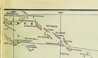An illustration from Hammond's business atlas of economic geography: a new series of maps showing: relief of the land, temperature, rainfall, natural vegetation, productive and non-productive regions, mineral products, agricultural products, distribution of population, etc., etc (1921)