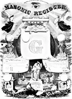 An illustration from A concise history of freemasonry (1904)