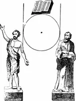 An illustration from A concise history of freemasonry (1904)