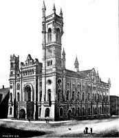 An illustration from A concise history of freemasonry (1904)