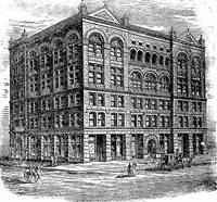An illustration from A concise history of freemasonry (1904)