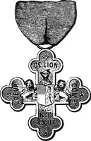 An illustration from The medals of the masonic fraternity described and illustrated (1880)