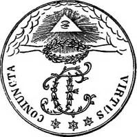 An illustration from The medals of the masonic fraternity described and illustrated (1880)