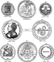 An illustration from The medals of the masonic fraternity described and illustrated (1880)