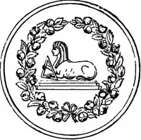 An illustration from The medals of the masonic fraternity described and illustrated (1880)