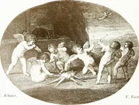 An illustration from Francesco Bartolozzi, R.A.; (1907)