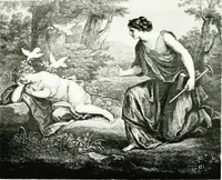 An illustration from Francesco Bartolozzi, R.A.; (1907)