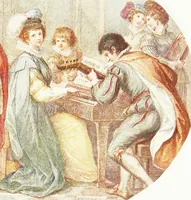 An illustration from Francesco Bartolozzi, R.A.; (1907)