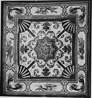 An illustration from Tapestries and carpets from the palace of the Pardo, woven at the royal manufactory of Madrid, loaned by His Majesty the King of Spain for exhibition by the Hispanic society of America (1917)