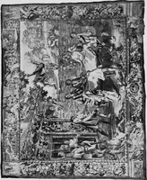An illustration from Tapestries and carpets from the palace of the Pardo, woven at the royal manufactory of Madrid, loaned by His Majesty the King of Spain for exhibition by the Hispanic society of America (1917)