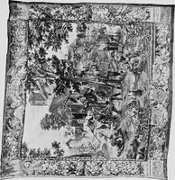 An illustration from Tapestries and carpets from the palace of the Pardo, woven at the royal manufactory of Madrid, loaned by His Majesty the King of Spain for exhibition by the Hispanic society of America (1917)