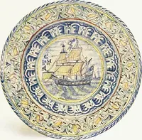 An illustration from A history and description of English earthenware and stoneware (to the beginning of the 19th century) (1904)