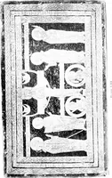An illustration from Dinanderie; a history and description of mediæval art work in copper, brass and bronze (1910)