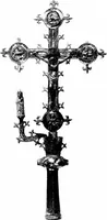 An illustration from Dinanderie; a history and description of mediæval art work in copper, brass and bronze (1910)