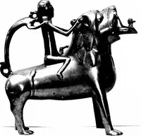 Picture 68 of 121 from Dinanderie; a history and description of mediæval art work in copper, brass and bronze (1910), leaf 206