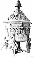 Picture 88 of 121 from Dinanderie; a history and description of mediæval art work in copper, brass and bronze (1910), leaf 250