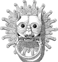 An illustration from Dinanderie; a history and description of mediæval art work in copper, brass and bronze (1910)