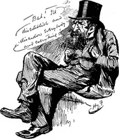 Picture 45 of 279 from M.P.'s in session, from Mr. Punch's parliamentary portrait gallery (1889), leaf 21
