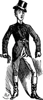 An illustration from M.P.'s in session, from Mr. Punch's parliamentary portrait gallery (1889)