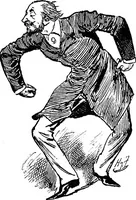 An illustration from M.P.'s in session, from Mr. Punch's parliamentary portrait gallery (1889)