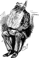 An illustration from M.P.'s in session, from Mr. Punch's parliamentary portrait gallery (1889)