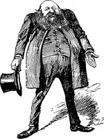 Picture 117 of 279 from M.P.'s in session, from Mr. Punch's parliamentary portrait gallery (1889), leaf 37