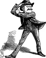 Picture 126 of 279 from M.P.'s in session, from Mr. Punch's parliamentary portrait gallery (1889), leaf 40