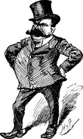 Picture 127 of 279 from M.P.'s in session, from Mr. Punch's parliamentary portrait gallery (1889), leaf 40