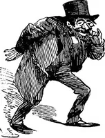 An illustration from M.P.'s in session, from Mr. Punch's parliamentary portrait gallery (1889)