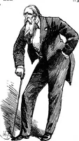 An illustration from M.P.'s in session, from Mr. Punch's parliamentary portrait gallery (1889)