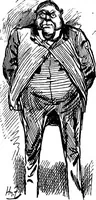 An illustration from M.P.'s in session, from Mr. Punch's parliamentary portrait gallery (1889)