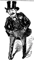 An illustration from M.P.'s in session, from Mr. Punch's parliamentary portrait gallery (1889)