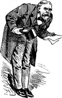 An illustration from M.P.'s in session, from Mr. Punch's parliamentary portrait gallery (1889)