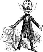 Picture 208 of 279 from M.P.'s in session, from Mr. Punch's parliamentary portrait gallery (1889), leaf 60