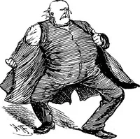 An illustration from M.P.'s in session, from Mr. Punch's parliamentary portrait gallery (1889)