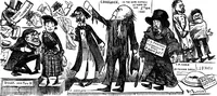 An illustration from M.P.'s in session, from Mr. Punch's parliamentary portrait gallery (1889)