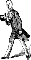An illustration from M.P.'s in session, from Mr. Punch's parliamentary portrait gallery (1889)