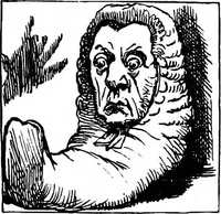 An illustration from M.P.'s in session, from Mr. Punch's parliamentary portrait gallery (1889)