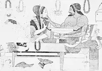 Picture 9 of 83 from Studies in ancient furniture; couches and beds of the Greeks, Etruscans and Romans (1905), leaf 30