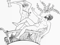 Picture 12 of 83 from Studies in ancient furniture; couches and beds of the Greeks, Etruscans and Romans (1905), leaf 32