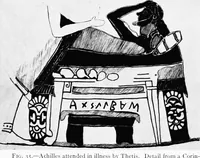 Picture 30 of 83 from Studies in ancient furniture; couches and beds of the Greeks, Etruscans and Romans (1905), leaf 72