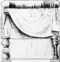 An illustration from Studies in ancient furniture; couches and beds of the Greeks, Etruscans and Romans (1905)