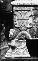 An illustration from Studies in ancient furniture; couches and beds of the Greeks, Etruscans and Romans (1905)