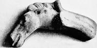 An illustration from Studies in ancient furniture; couches and beds of the Greeks, Etruscans and Romans (1905)