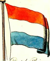 An illustration from A display of the naval flags of all nations (1820)