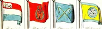 An illustration from A display of the naval flags of all nations (1820)