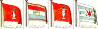 An illustration from A display of the naval flags of all nations (1820)