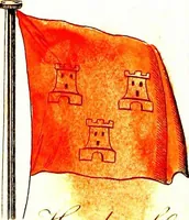 An illustration from A display of the naval flags of all nations (1820)