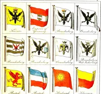 An illustration from A display of the naval flags of all nations (1820)