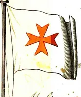 An illustration from A display of the naval flags of all nations (1820)